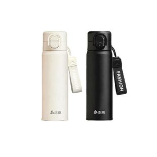 志高保温杯车载大容量便携简约不锈钢水杯男女生水杯子保冷焖泡茶