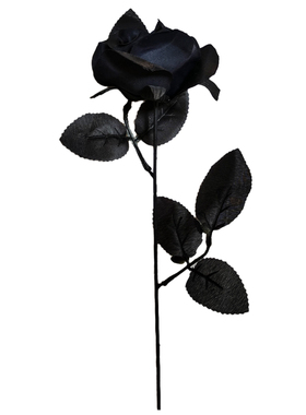 黑色玫瑰仿真花亚文化道具花束