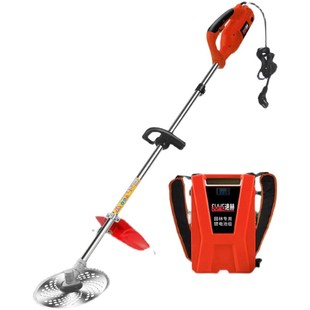 插电瓶车割草机背负式48v60v72除草机新款电动打草机头农用大功率