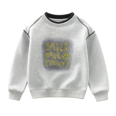 男童圆领卫衣春季休闲运动上衣