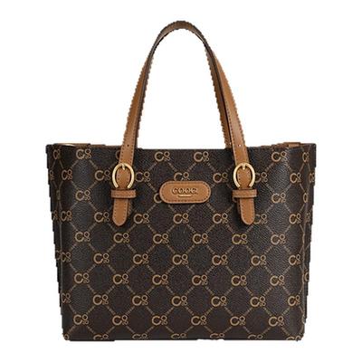 COOGI2025新款菜篮子复古老花包