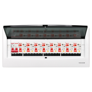 强电箱家用配电箱成品带漏保开关成套 空开盒控制箱电源电闸箱小