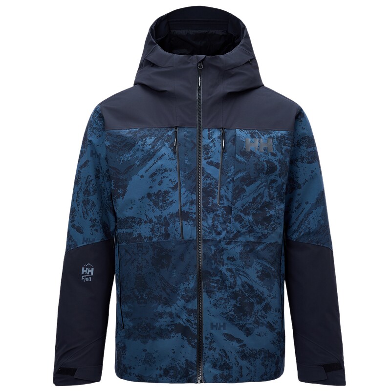 HH户外运动3L防水面料保暖羽绒服