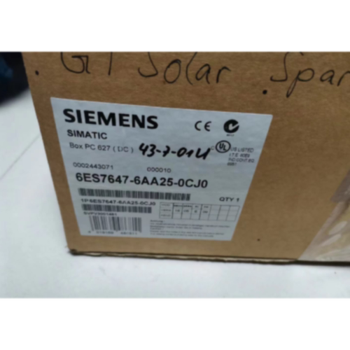议价6ES7647-6AA25-0CJ0西门子工控机  0002443071 BOX PC 627 DC