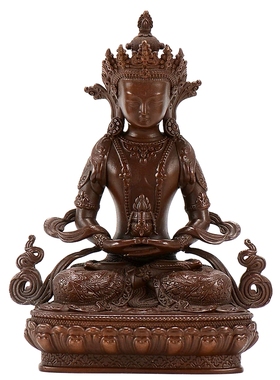 做旧工艺铜雕花桌面摆件