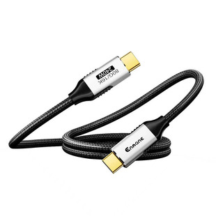 英曼Enmane雷电5数据线80/120Gbps全功能双头typec视频线PD240W快充USB4笔记本电脑接显卡扩展坞显示器USB-C