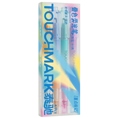 Touchmark可视窗荧光笔粗细双头