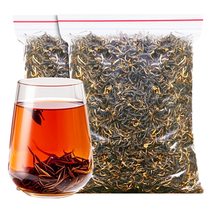 云南金丝滇红茶云南凤庆古树滇红2025新茶浓香型金芽红茶散装茶叶