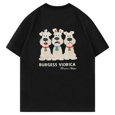 【三只狗】夏季重磅潮牌T恤男