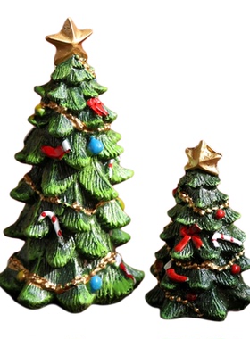 圣诞树桌面装饰圣诞节日礼物摆件