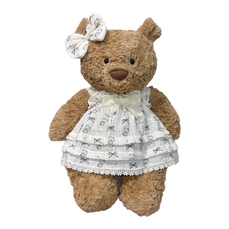 Jellycat巴塞罗熊衣服玩偶着替巴纳布斯猪裙子小熊娃衣泰迪熊裙子