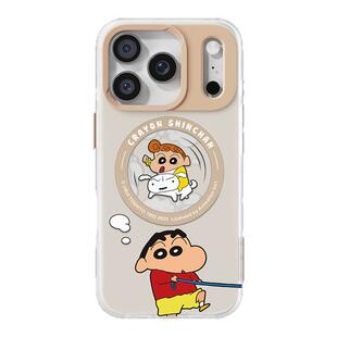 【蜡笔小新正版】ROCK适用苹果17Pro手机壳iPhone17ProMax磁吸保护套潮牌ip16超薄好看独特外壳小众新款防摔