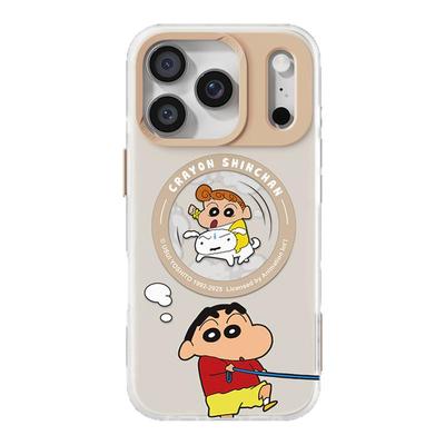 蜡笔小新苹果17磁吸保护手机壳