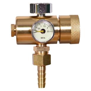 百思格纳节能氧气表乙炔表丙烷表氧气乙炔减压阀全铜防摔氧气表