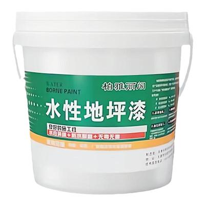 地坪漆环氧树脂水性水泥自流平地面漆防滑耐磨车间室内外家用油漆