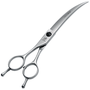 台湾玄鸟大师级专业宠物剪刀左手大弯剪美容师宠物店专用修毛剃毛