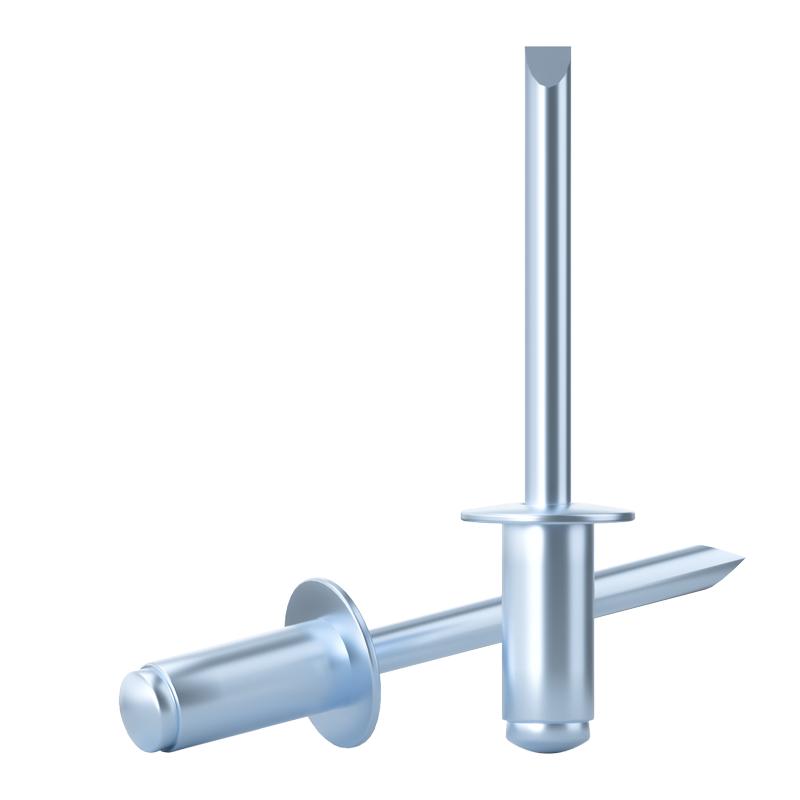 M2.4M3.2M4M5M6铁拉铆钉抽芯铆钉全铁圆头拉钉铁芯铆接钉抽心装潢