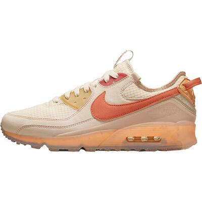 Nike/耐克AIR MAX 90浅棕橙色男女复古跑步气垫休闲鞋DH2973-200