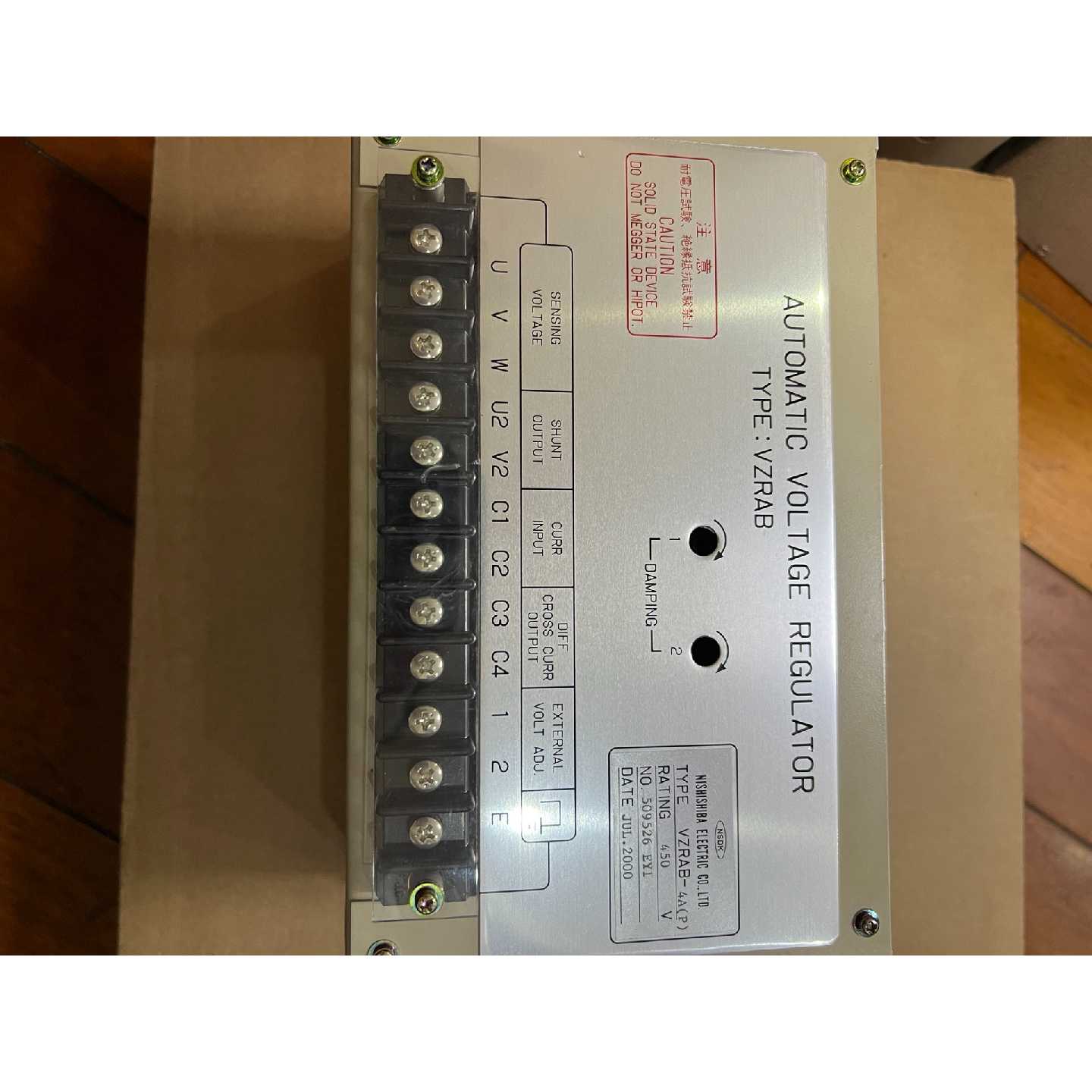 【议价-可维修】NISHISHIBA西芝VZRAB-4A P 自动调压器 全新/二手