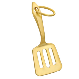 金铲铲钥匙扣小挂件LOL云顶之弈周边刮彩票金铲子金属刮刮乐刮铲