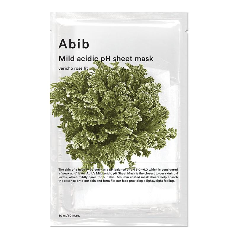 Abib阿彼芙弱酸性復(fù)活草含生草面膜女補(bǔ)水保濕緊致抗皺30片