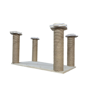 猫笼顶窝成猫洞洞板实木猫抓柱梯子猫窝一体顶窝猫架猫爬架跳跃攀