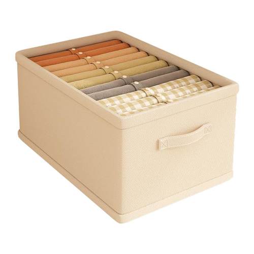 衣服收纳箱家用整理箱可折叠抽屉式衣柜衣物裤子收纳盒神器分层