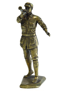 微雕人物家居装饰品铜器黄铜