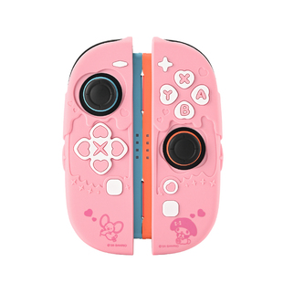 极想任天堂Switch2保护壳joycon手柄硅胶套NS2软壳可爱卡通女生三丽鸥美乐蒂酷洛米大耳狗IP联名款游戏机配件