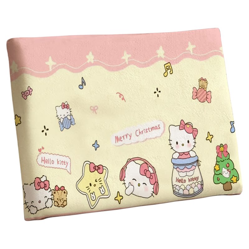 卡通kitty坐垫椅垫屁股垫教室学生记忆棉凳子座垫加厚椅子屁垫子