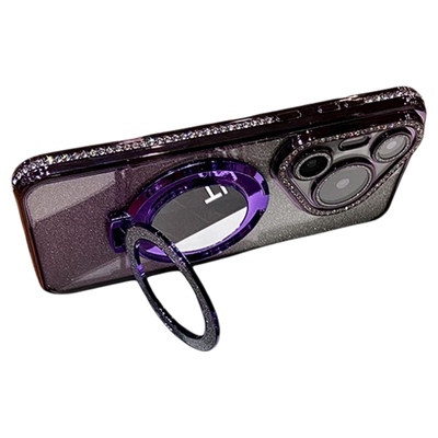 奢华闪粉水钻适用华为Pura70Pro