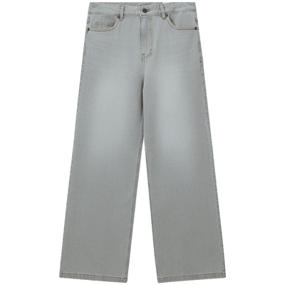 滨波女士美式复古宽松牛仔裤