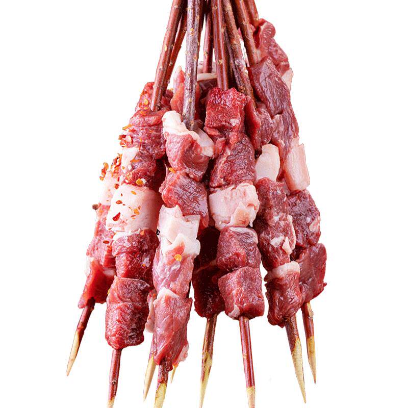 三疆牧羊红柳羊肉串户外野餐烧烤