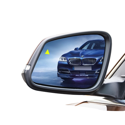 宝马并线辅助盲区检测无损安装