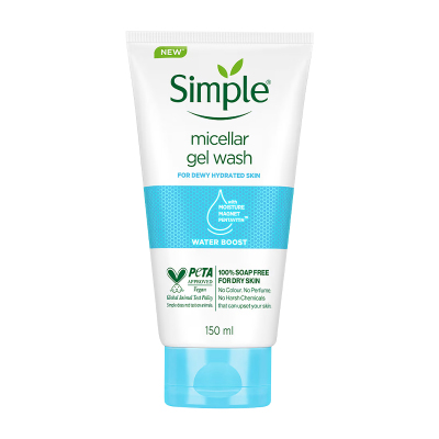 simple水嫩保湿凝胶质地