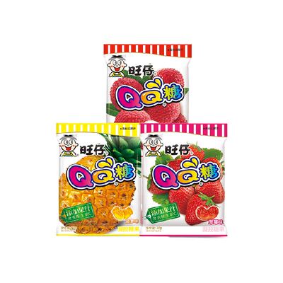 旺旺旺仔QQ糖多口味组合果汁软糖