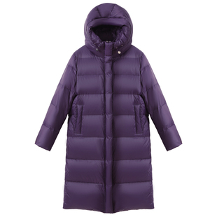 【膘儿妃】大码女装胖mm长款加厚羽绒服石墨烯羽绒衣超大码冬装