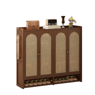 鞋架多层家用门口入户门鞋柜玄关柜客厅隔断进门遮挡鞋子收纳柜子