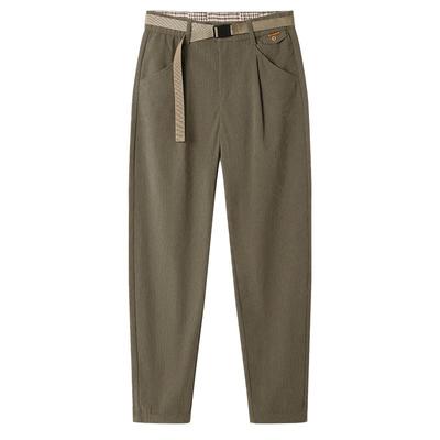 Markless休闲裤秋冬款肌理感长裤