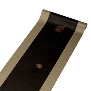 中式禅意绢本茶席 防水桌旗 茶艺泡茶 轻奢高级感 茶道配件茶室