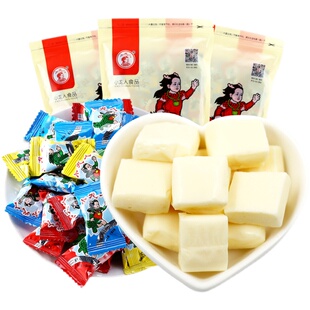 小龙人经典原味方块奶糖童年味道儿时记忆传统工艺