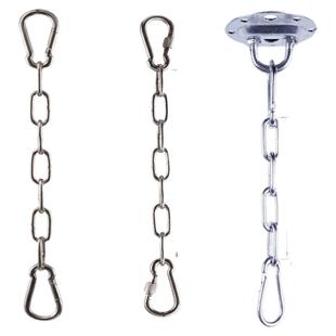 304不锈钢链条 长环链子短环起重晾衣宠物狗铁链秋千护栏吊灯锁链