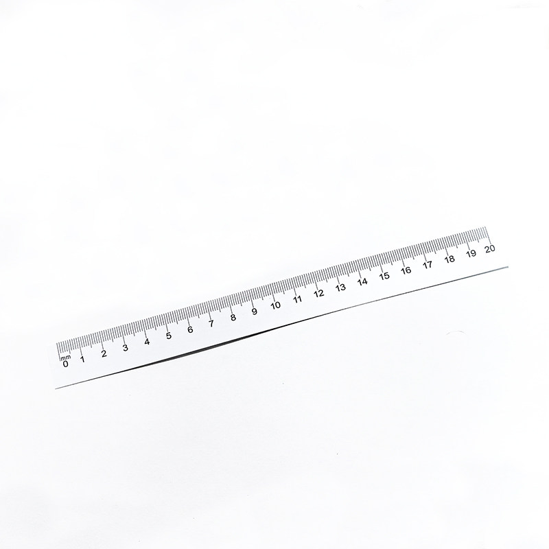 现货18cm薄尺通用医用书写黄其它印刷制品