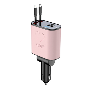 车载超级快充点烟器充电器240W四合一手机快充适用华为苹果151617