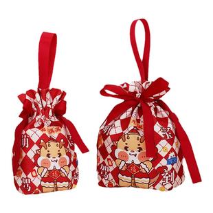 2026新款宝宝出生满月喜糖袋百日宴回礼盒周岁生日喜糖盒包装袋子