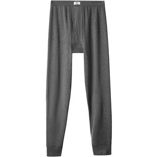 七匹狼男士秋裤纯棉薄款爸爸线裤中老年人男款衬裤全棉毛裤保暖裤