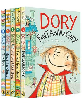【自营】英文原版 Dory Fantasmagory 多莉幻想曲 1-7册 小学生课外阅读章节书 幻想小说