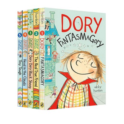 【自营】英文原版 Dory Fantasmagory 多莉幻想曲 1-6册合售 小学生课外阅读章节书 幻想小说