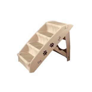 宠物楼梯狗狗上床台阶防滑爬梯斜坡可拆洗折叠小型老年犬床边沙发