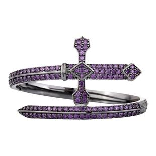 LUCKJAY 欧美嘻哈复古个性正义之剑手镯轻奢高级感原创时尚手链